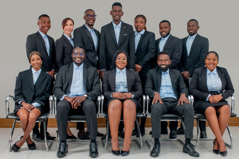 The Ngobe Capital team together in Windhoek